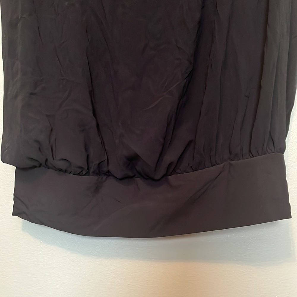 Zara Basic Black Blouse spaghetti strap with shee… - image 8